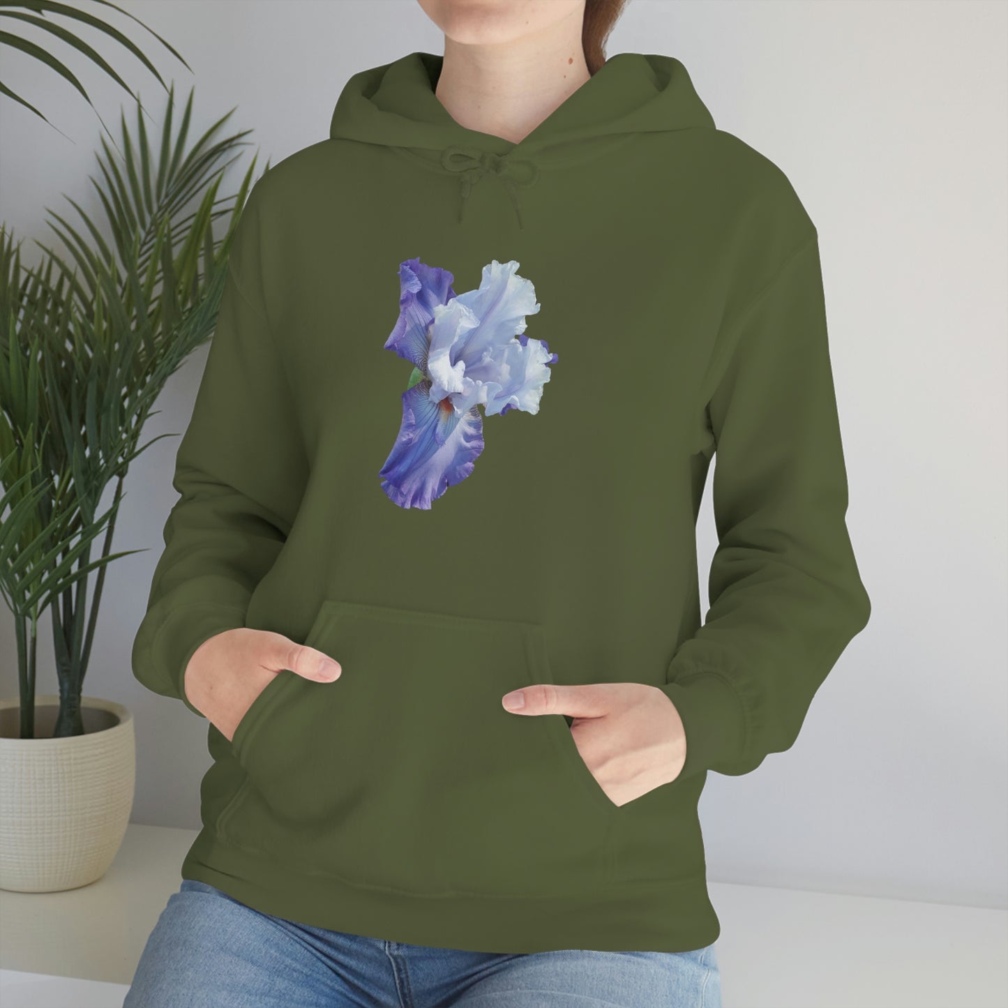 Floral Unisex Heavy Blend™ Hooded Sweatshirt