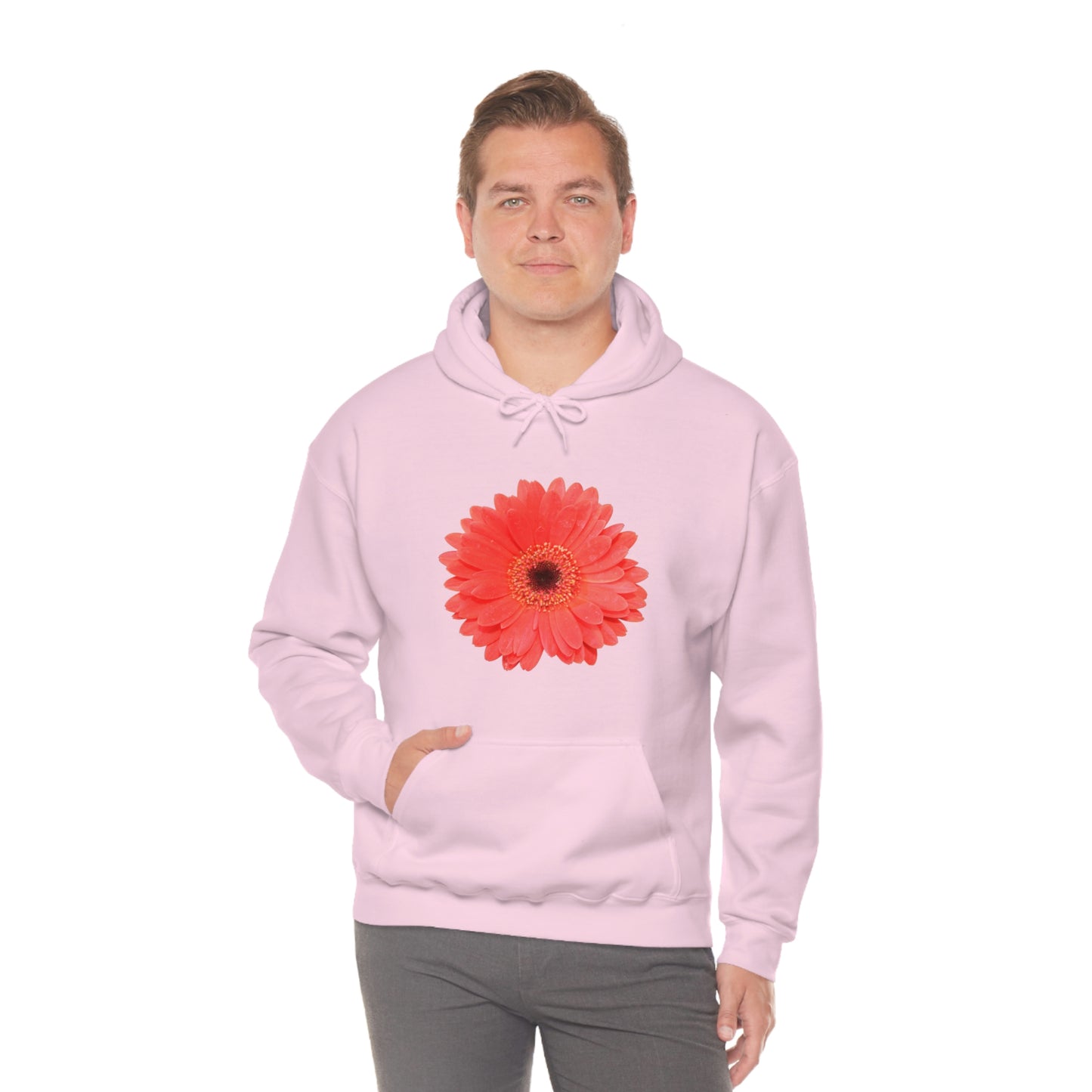 Floral Unisex Heavy Blend™ Hooded Sweatshirt