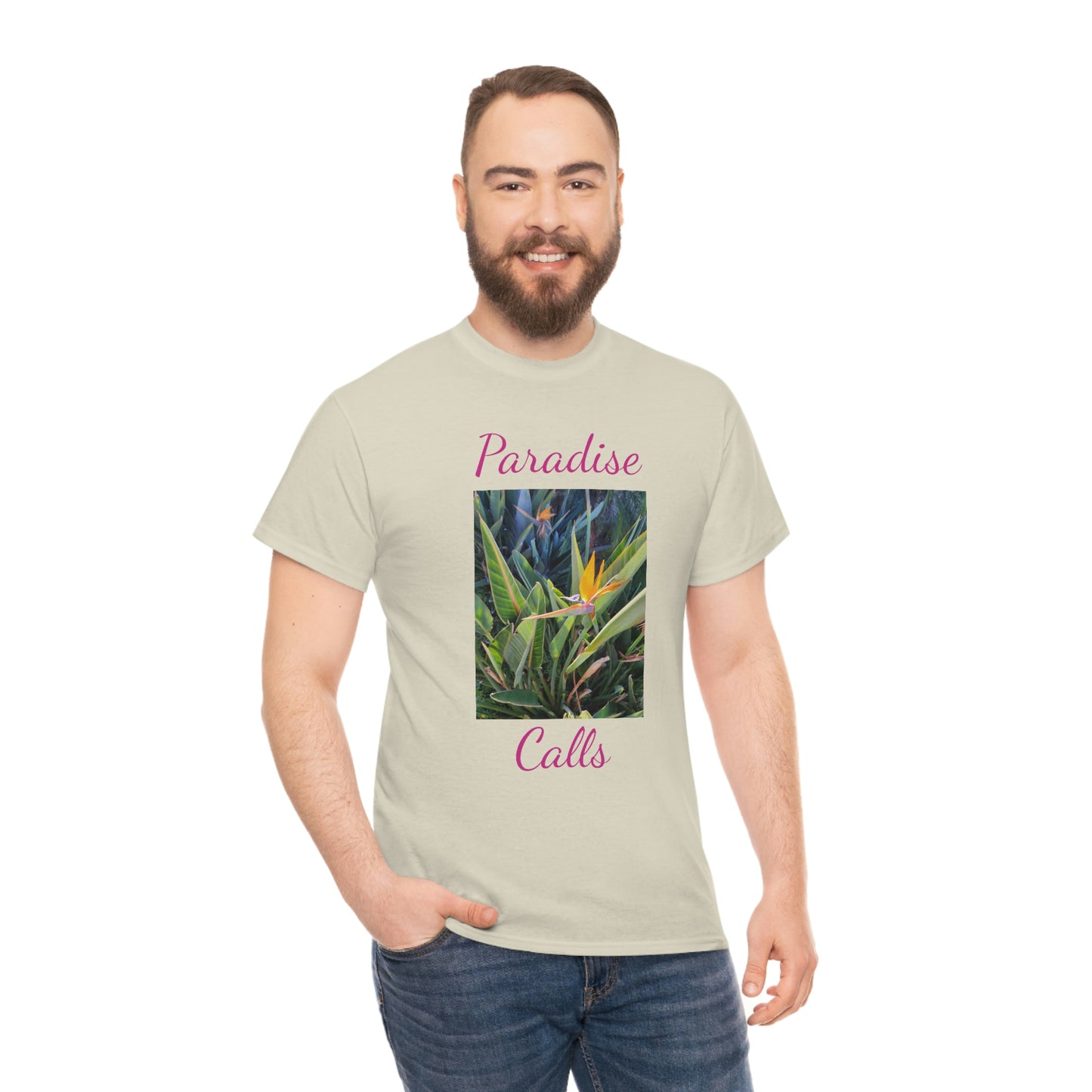 Islander Bird of Paradise Unisex Heavy Cotton Tee