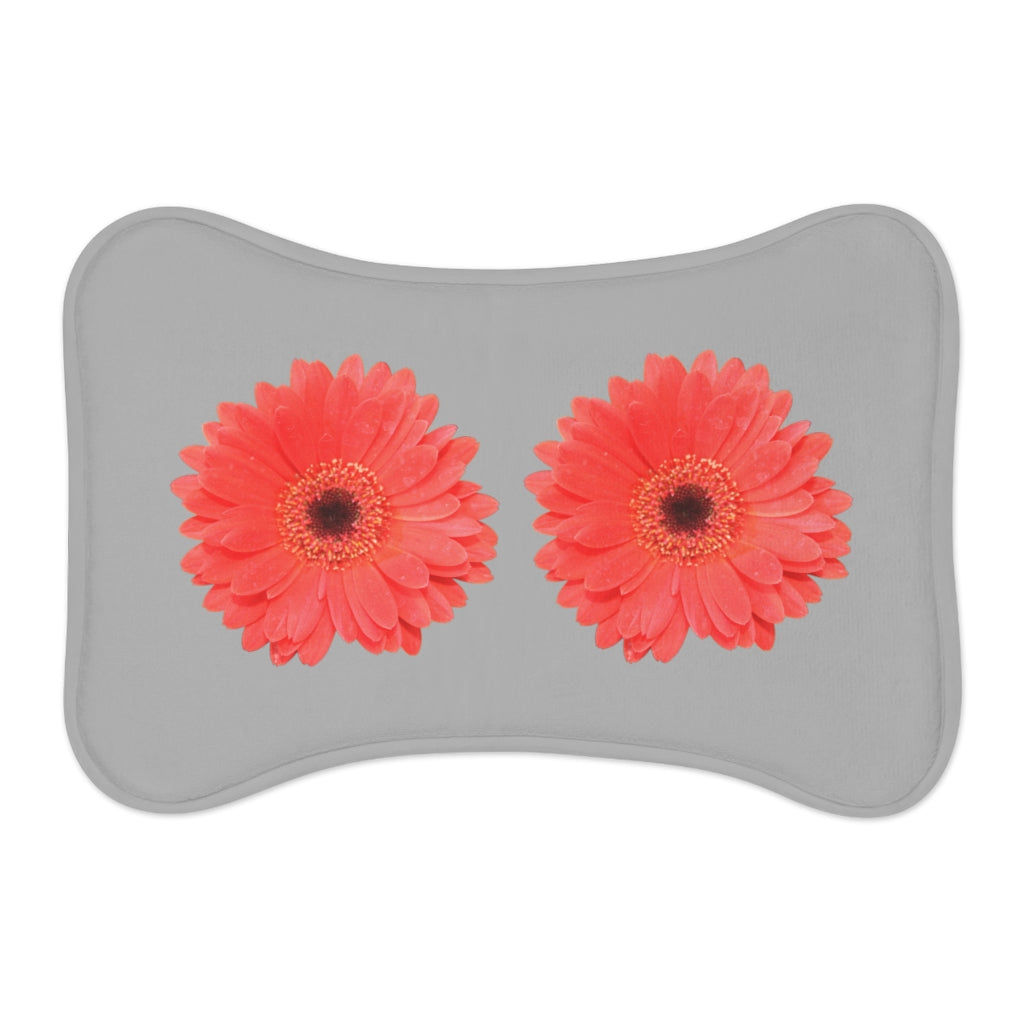 Floral "Gerber" Pet Feeding Mats