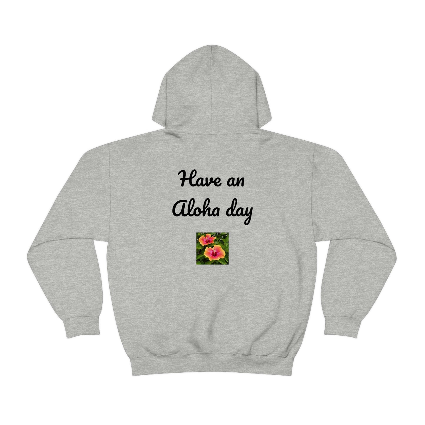 Islander Hibiscus Unisex Heavy Blend™ Hooded Sweatshirt