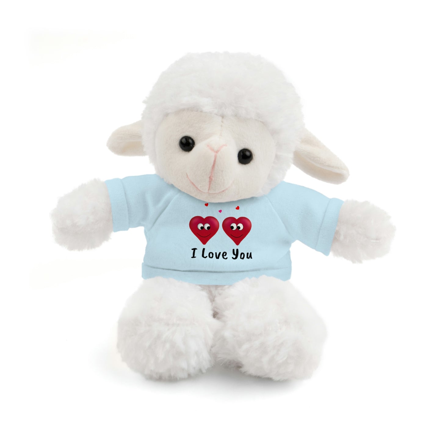 Valentine's "I Love You" Stuffed Animals with Tee