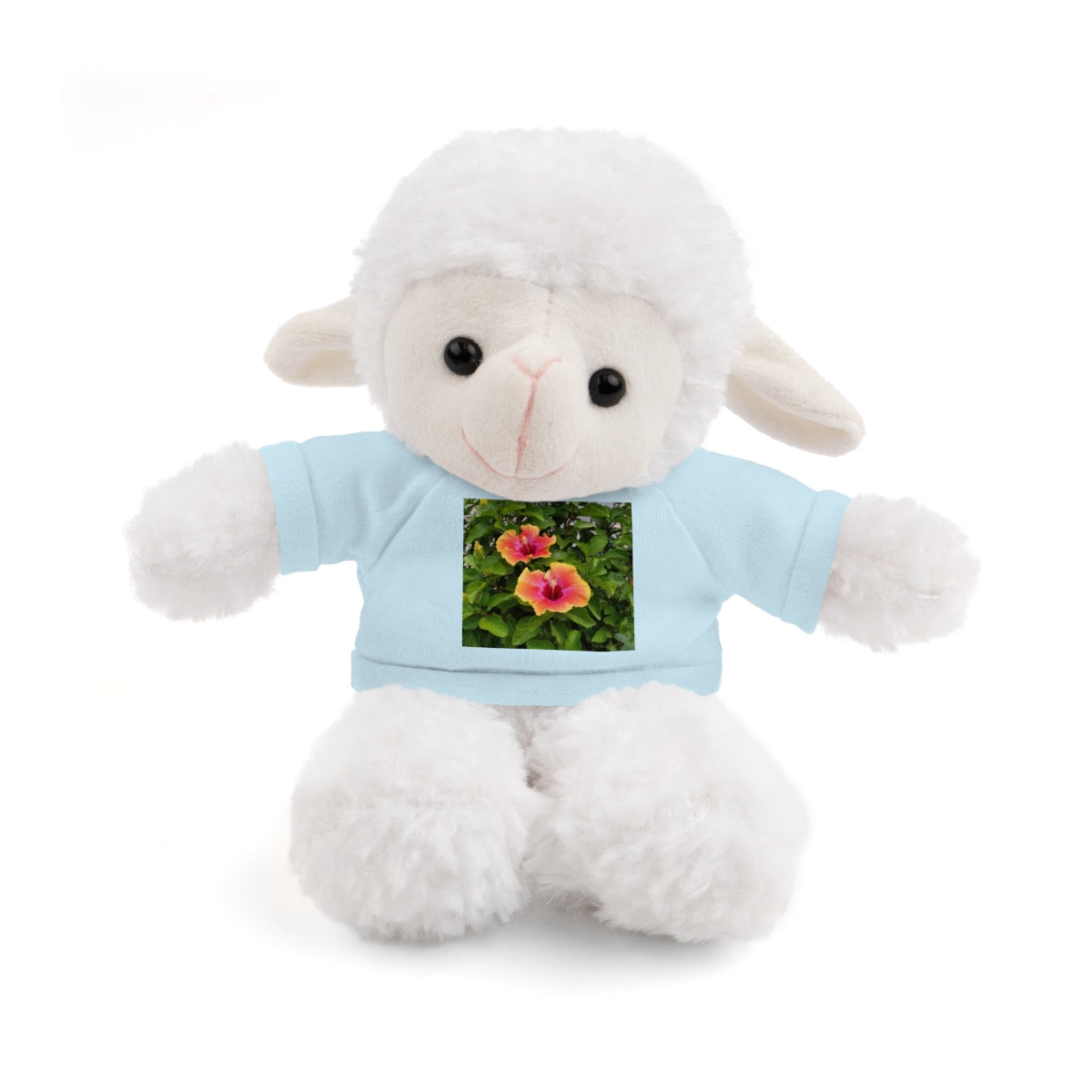 Island Style Hibiscus Stuffed Animals with Tee