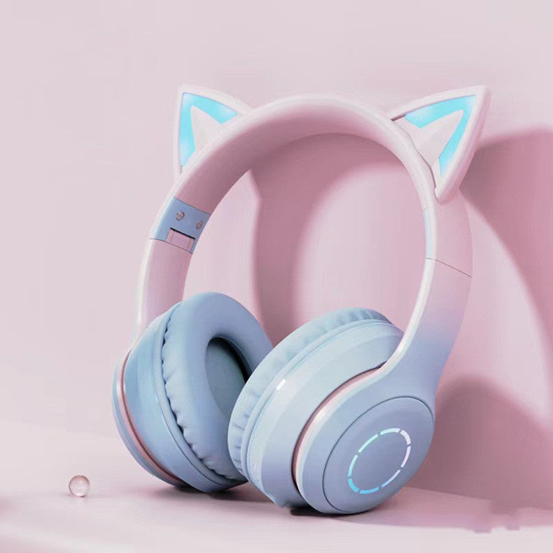 New Cat Ear Luminous Electric Competition Wireless Headphone