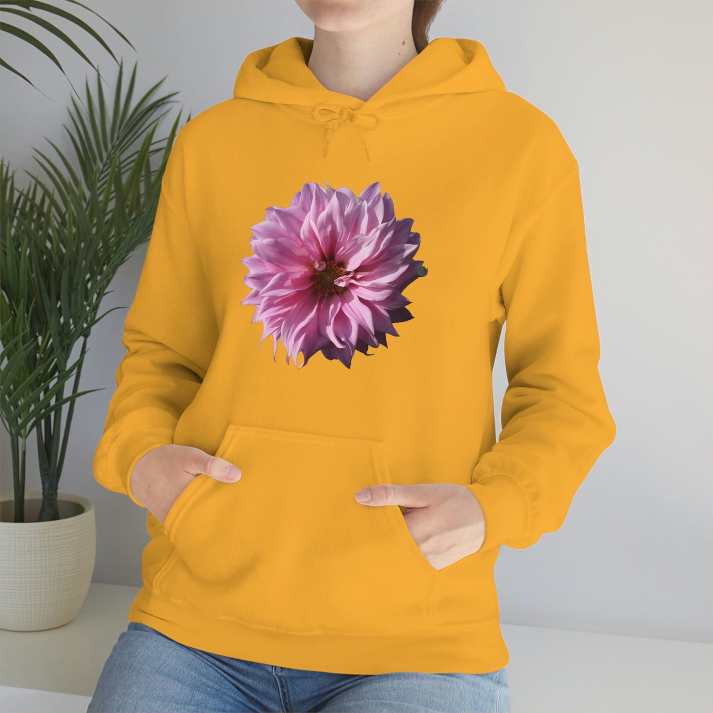 Floral Unisex Heavy Blend™ Hooded Sweatshirt