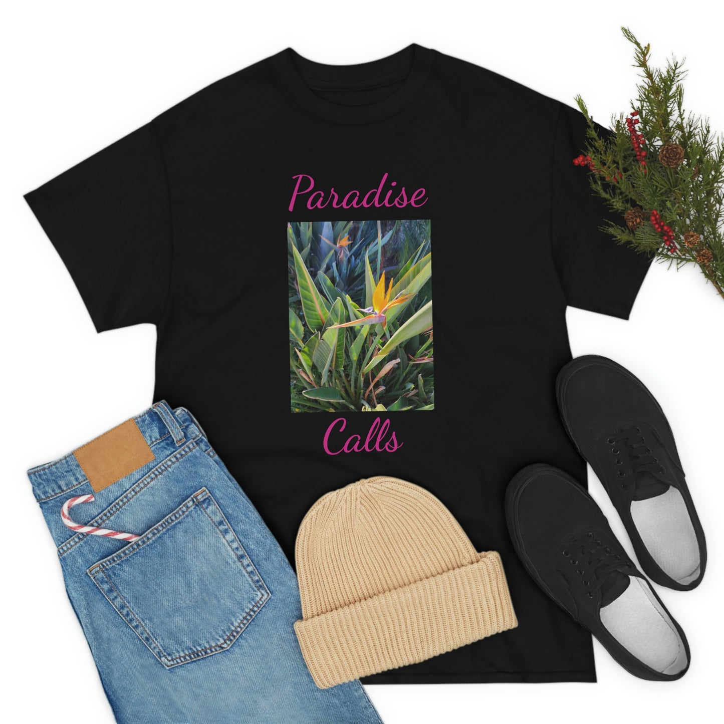 Islander Bird of Paradise Unisex Heavy Cotton Tee