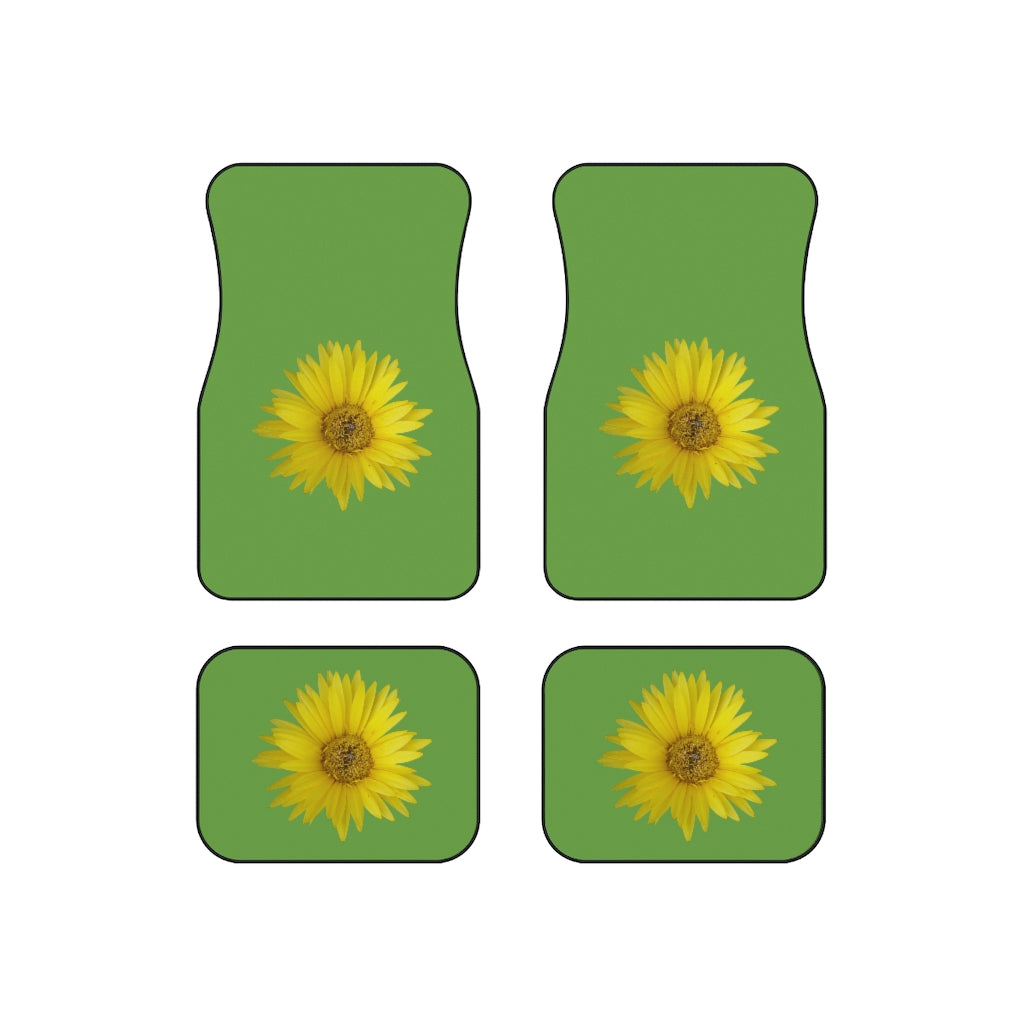 Floral "Daisy Mum" Car Mats (Set of 4)