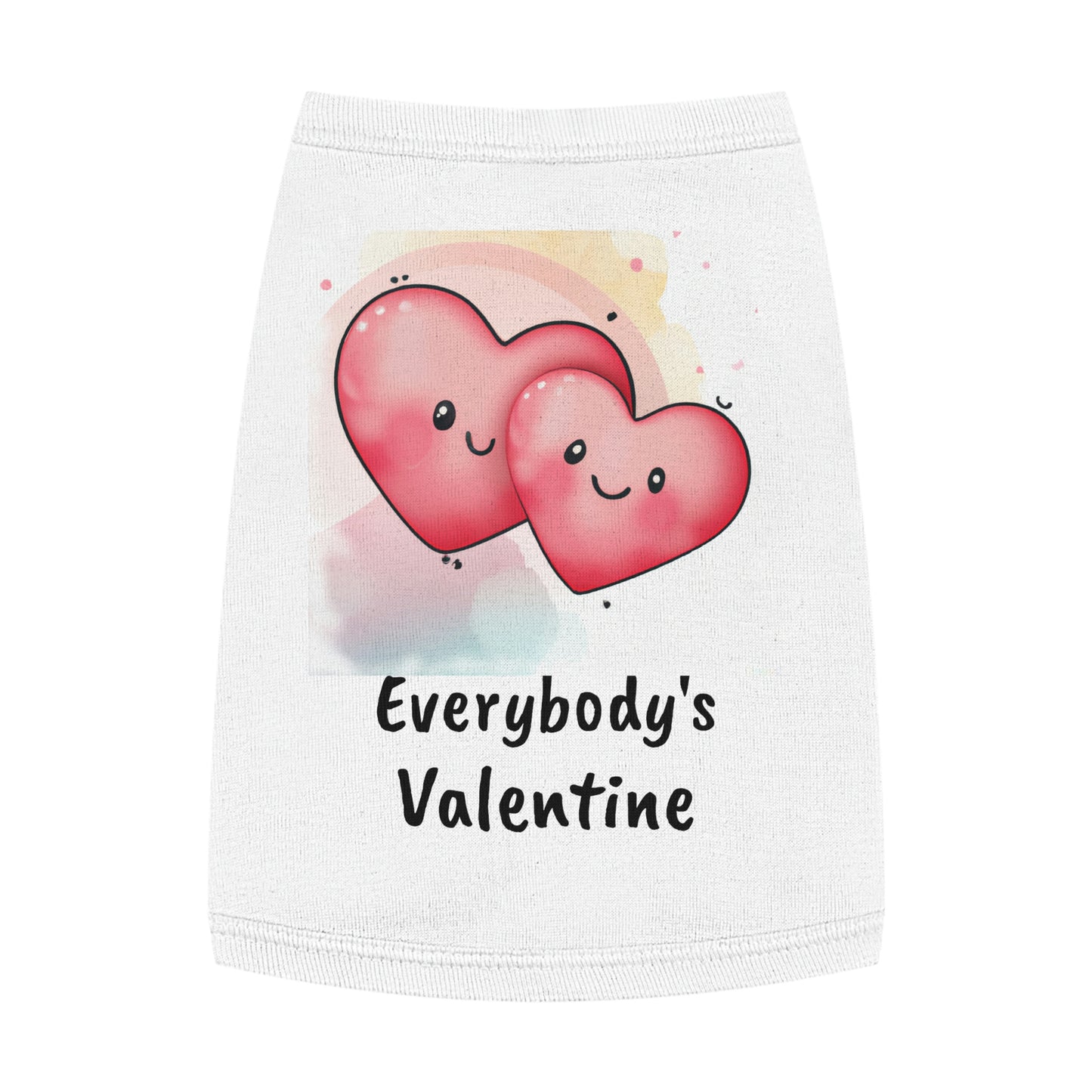 Valentine's White Pet Tank Top