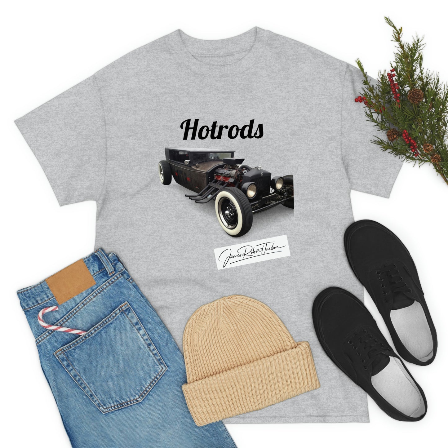 Hotrods Signature "Rat Rod" Unisex Heavy Cotton Tee