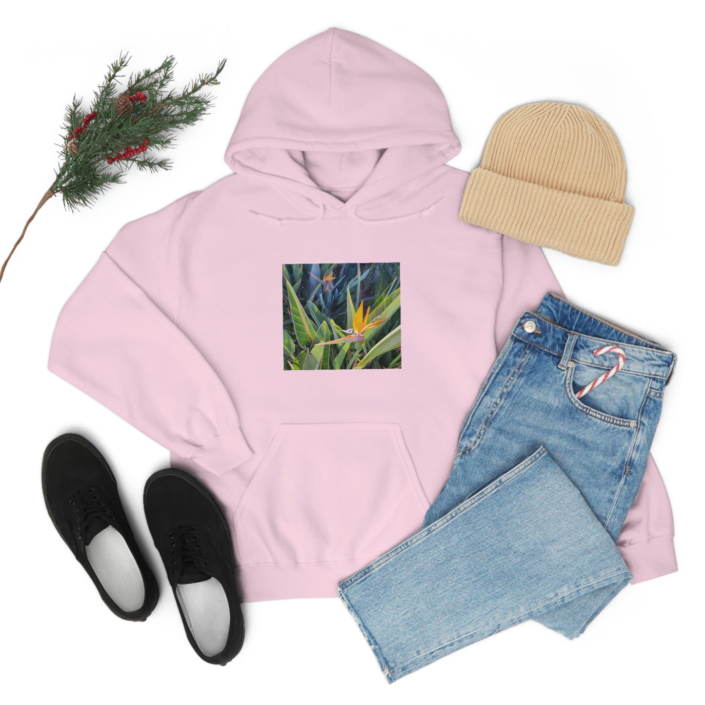 Island Style Bird of Paradise Unisex Heavy Blend™ Hooded Sweatshirt