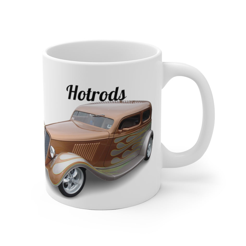 Hotrods Signature Series Ceramic Mug, 11oz and 15oz