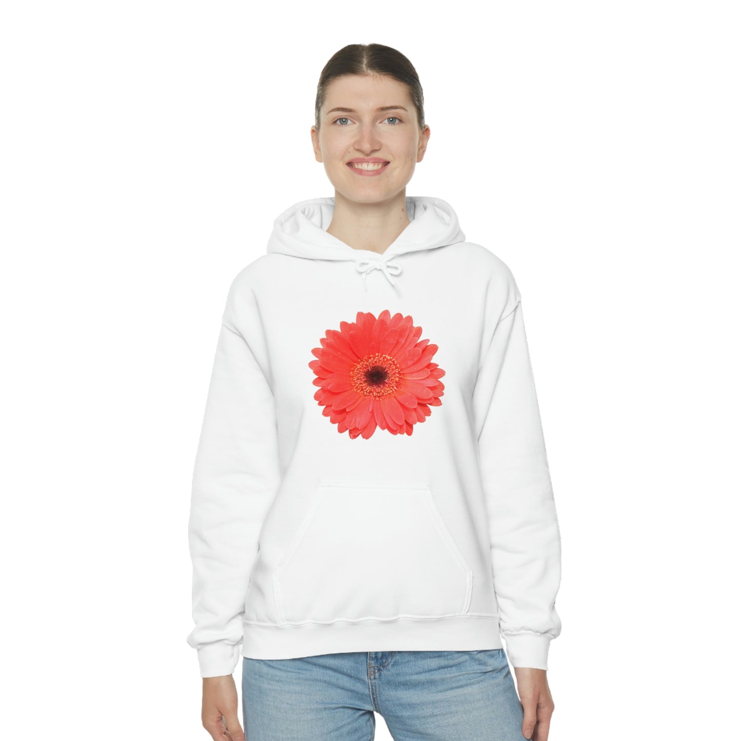 Floral Unisex Heavy Blend™ Hooded Sweatshirt