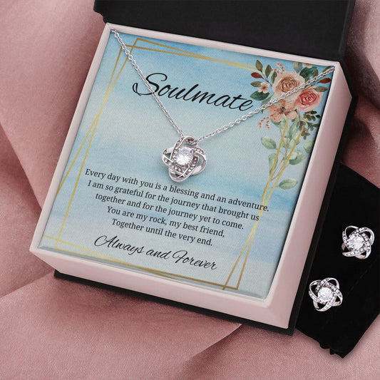 Eternal Soulmate Earing & Necklace Set