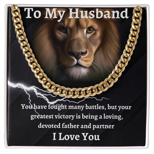 Husband - Cuban Link Chain