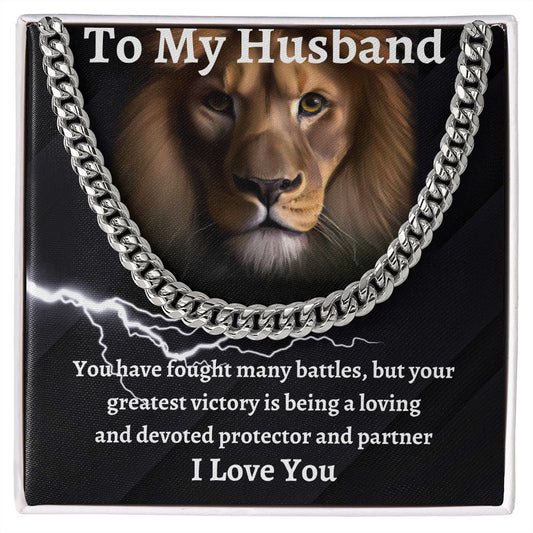 Husband - Cuban Link Chain