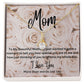 Mom - Alluring Beauty Necklace (White Gold or Yellow Gold)