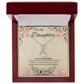 Daughter - Alluring Ribbon Beauty Necklace