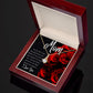 Mom - Alluring Beauty Necklace (White or Yellow Gold)