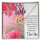 Wife - Interlocking Hearts Necklace