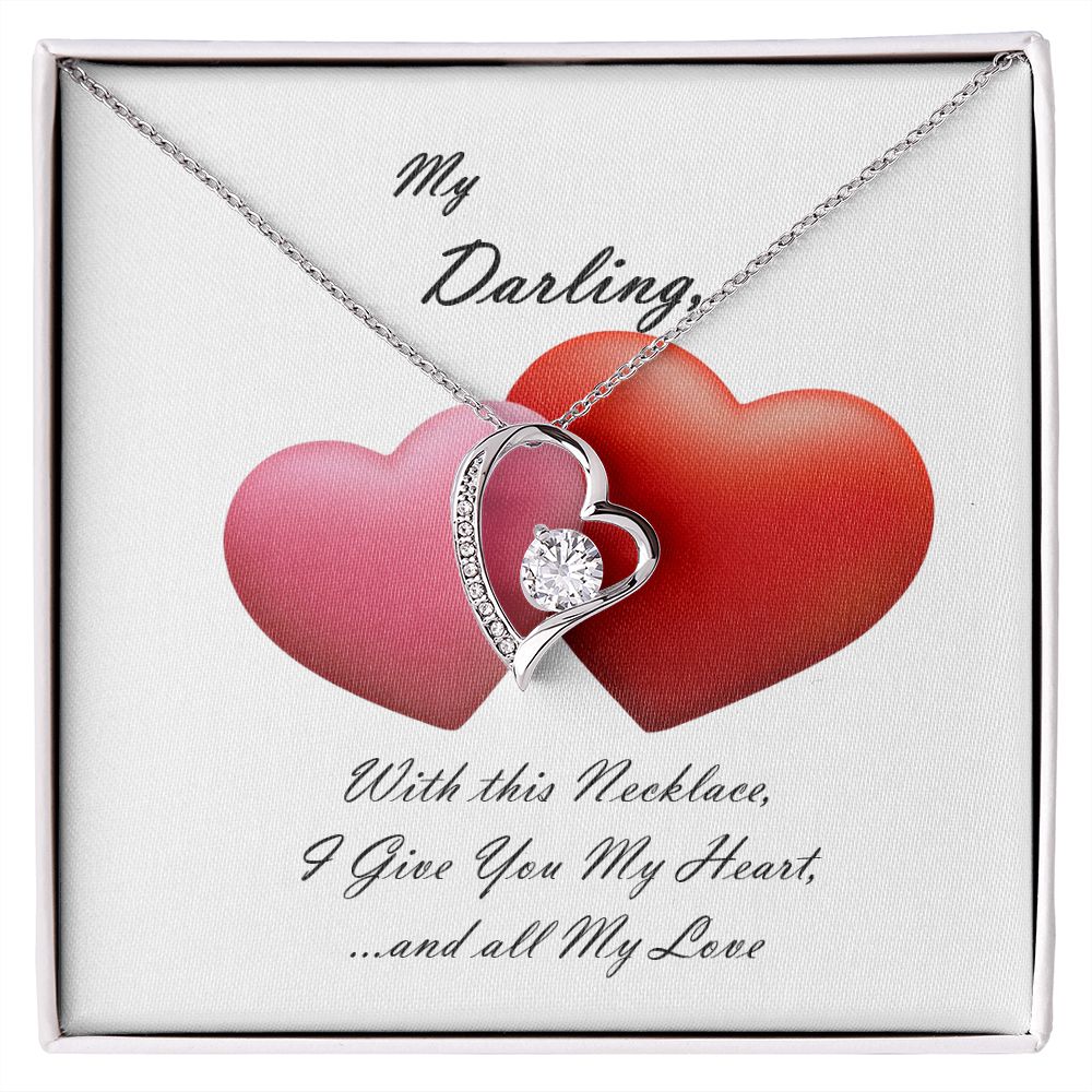 Elegant "Forever Love" Pendant Necklace