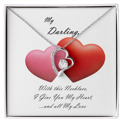 Elegant "Forever Love" Pendant Necklace