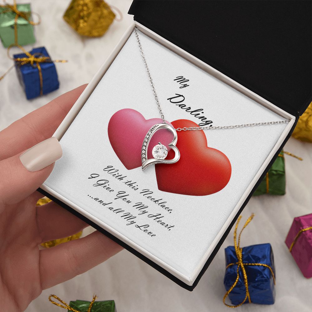 Elegant "Forever Love" Pendant Necklace