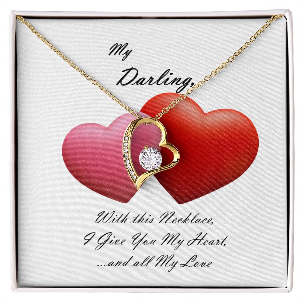 Elegant "Forever Love" Pendant Necklace