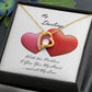 Elegant "Forever Love" Pendant Necklace