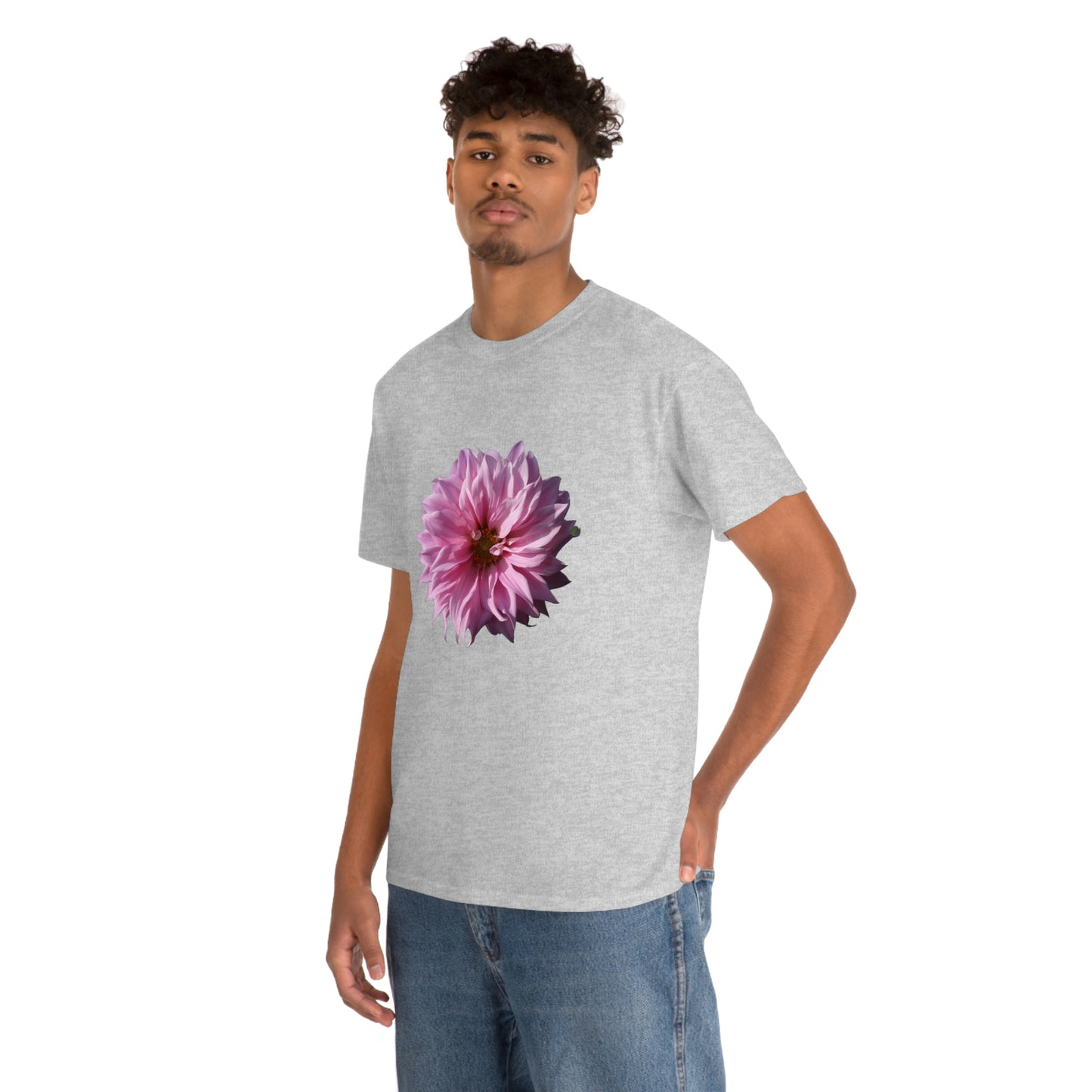 Floral Unisex Heavy Cotton Tee