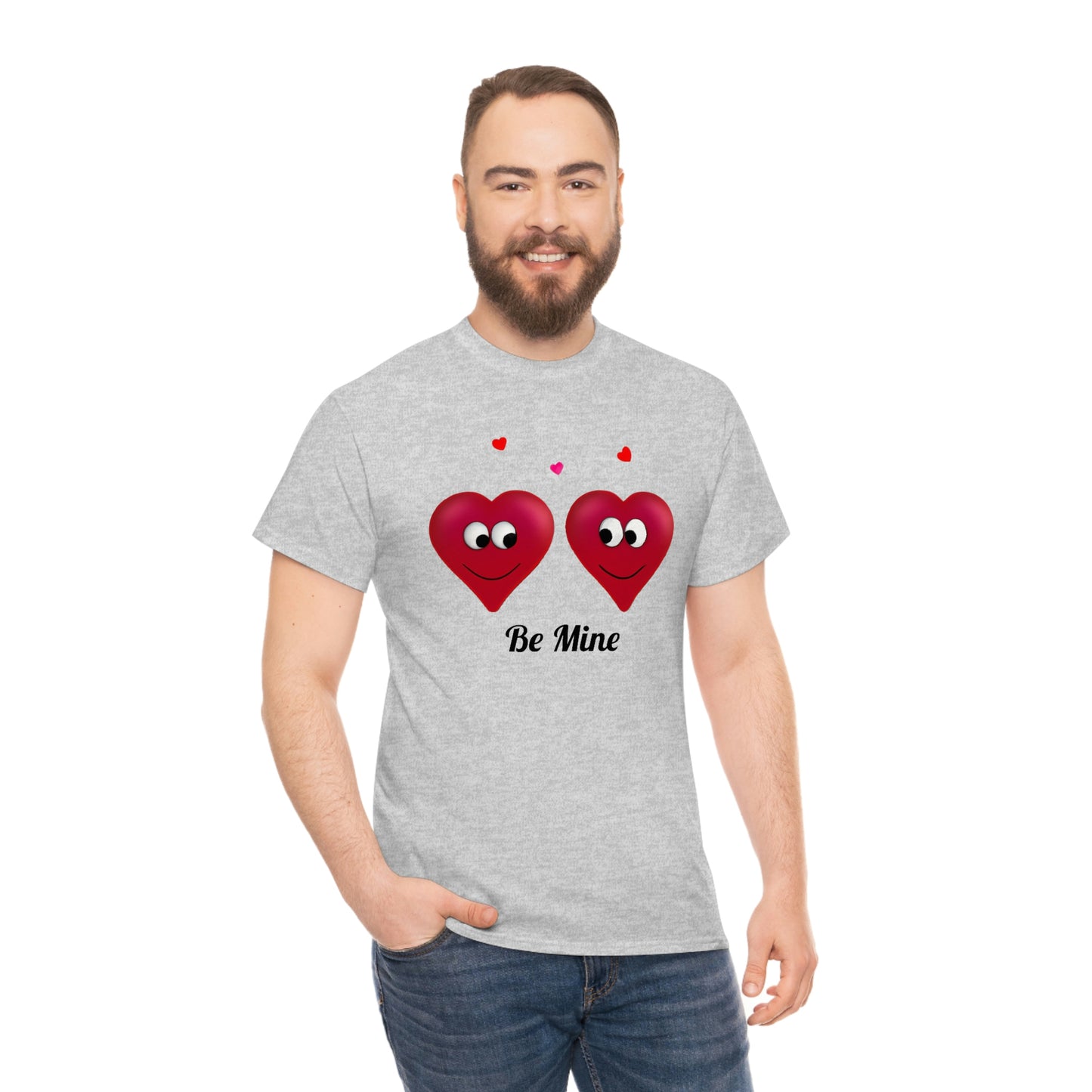 Valentine's "Be Mine" Unisex Heavy Cotton Tee