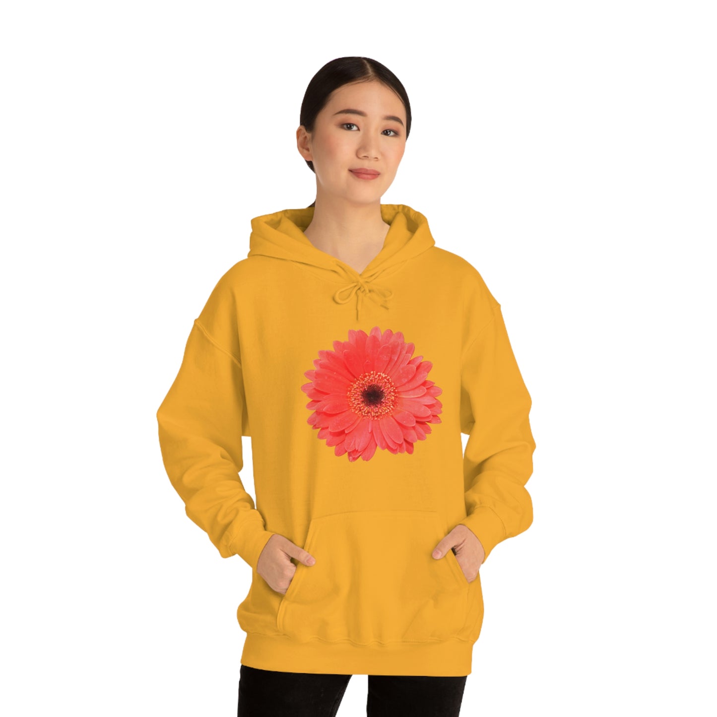 Floral Unisex Heavy Blend™ Hooded Sweatshirt