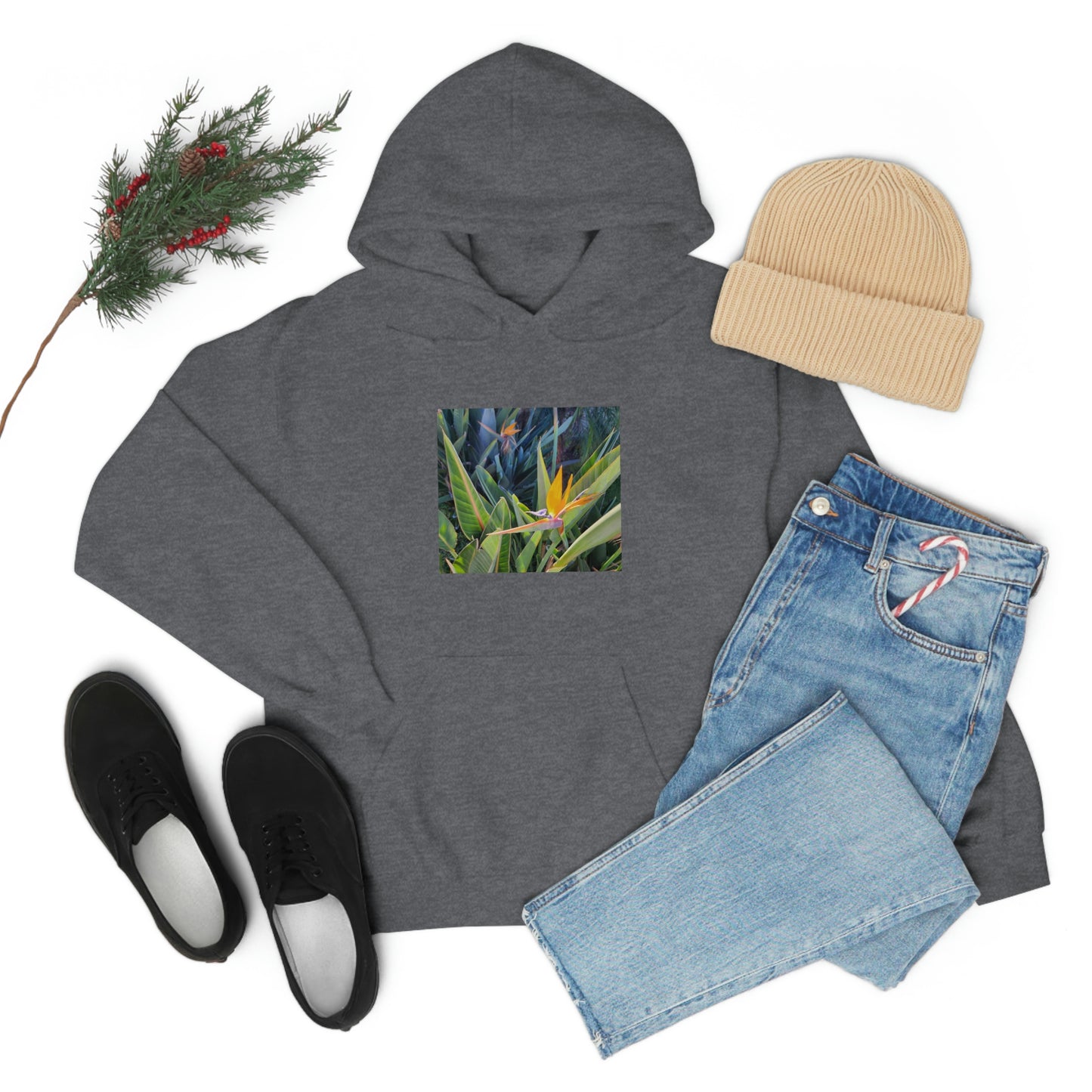 Island Style Bird of Paradise Unisex Heavy Blend™ Hooded Sweatshirt