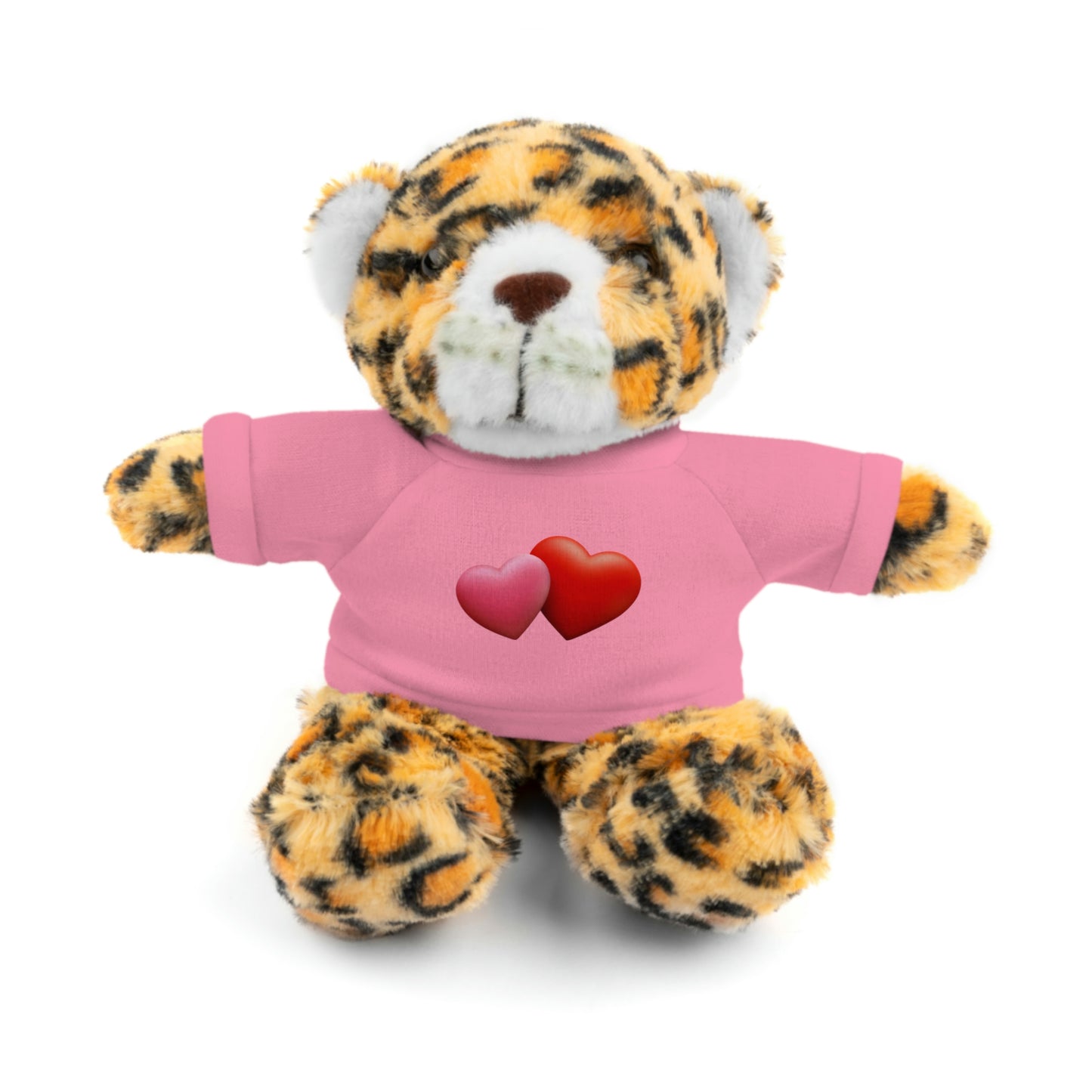 Valentine's Hearts Stuffed Animals with Tee