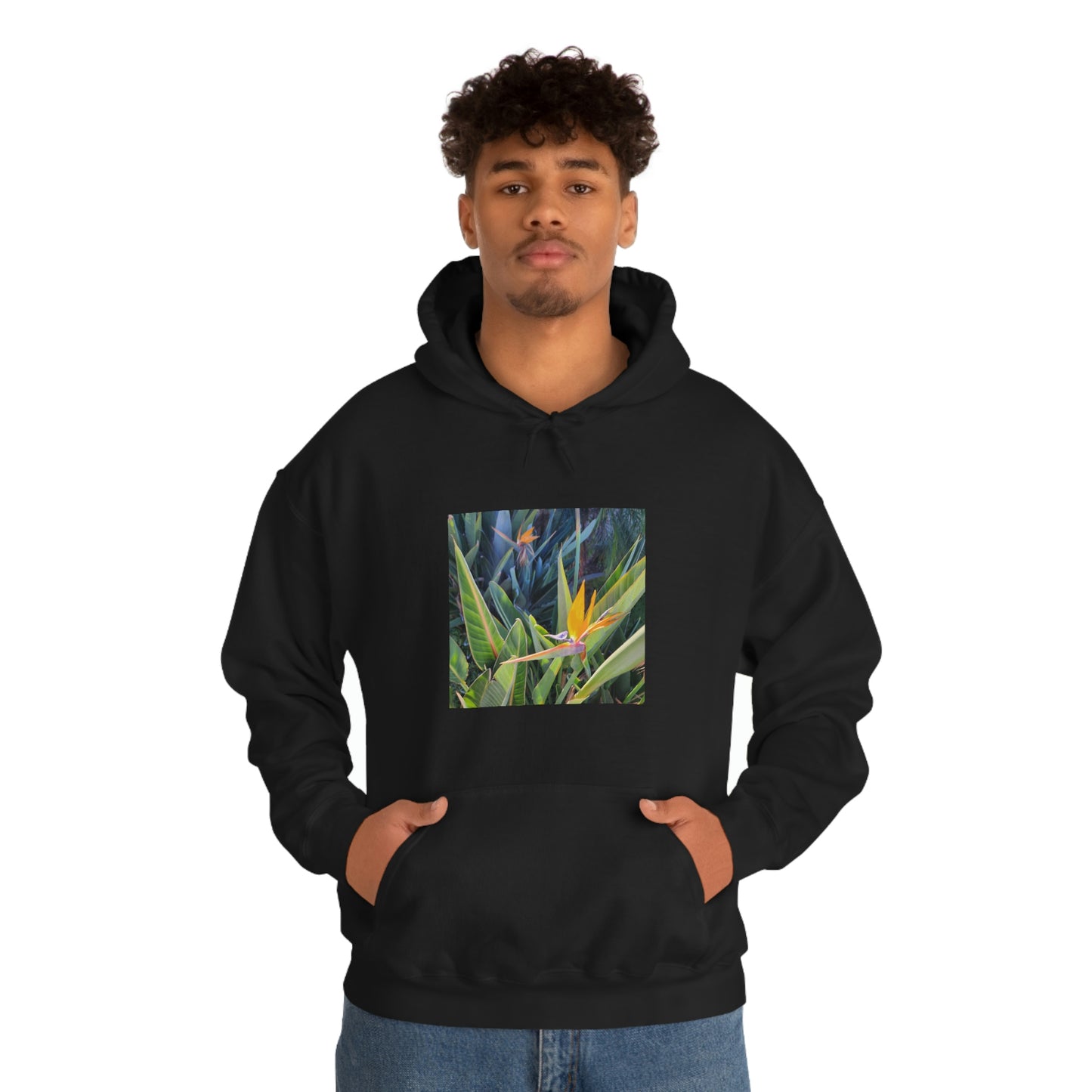 Island Style Bird of Paradise Unisex Heavy Blend™ Hooded Sweatshirt