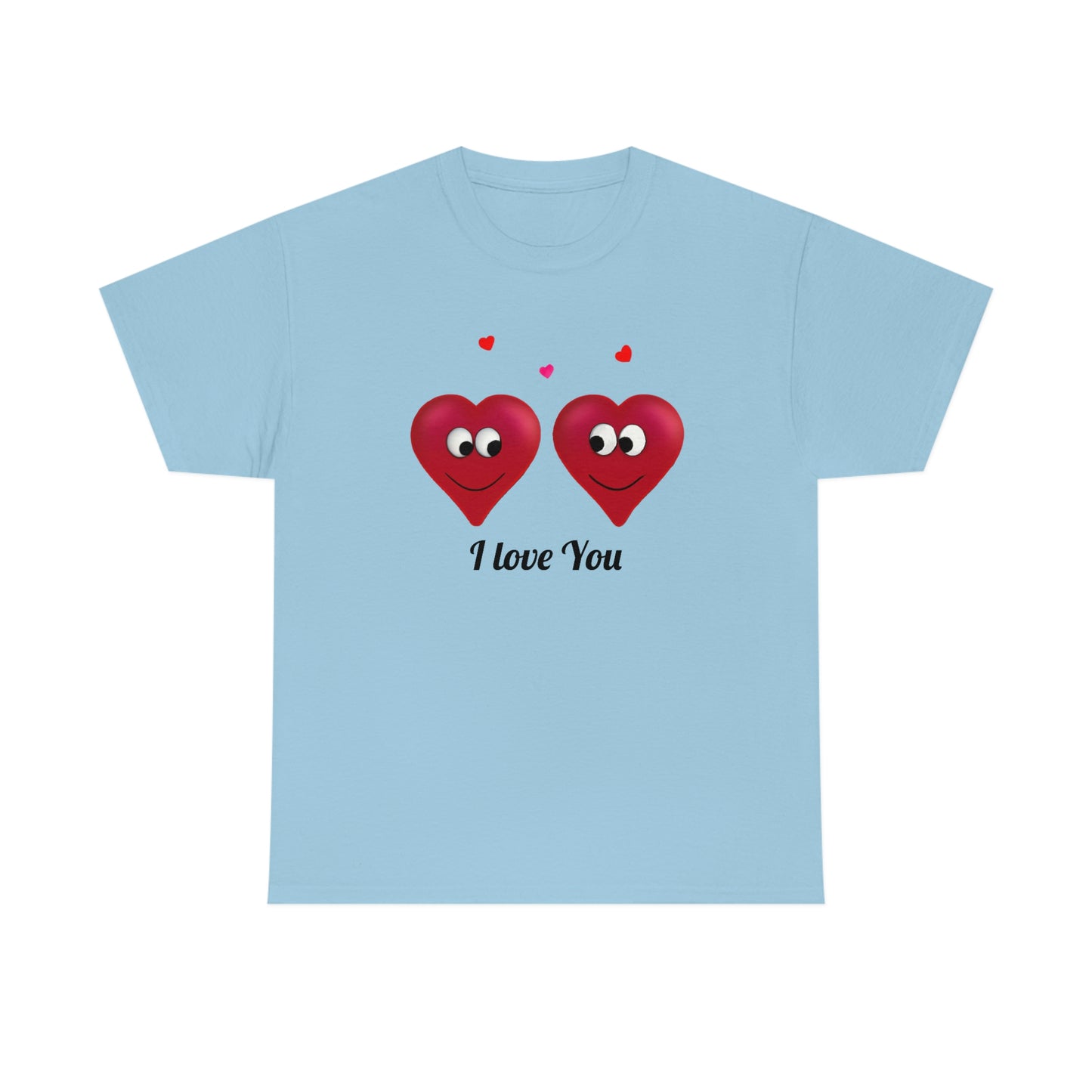 Valentine's "I Love You" Unisex Heavy Cotton Tee