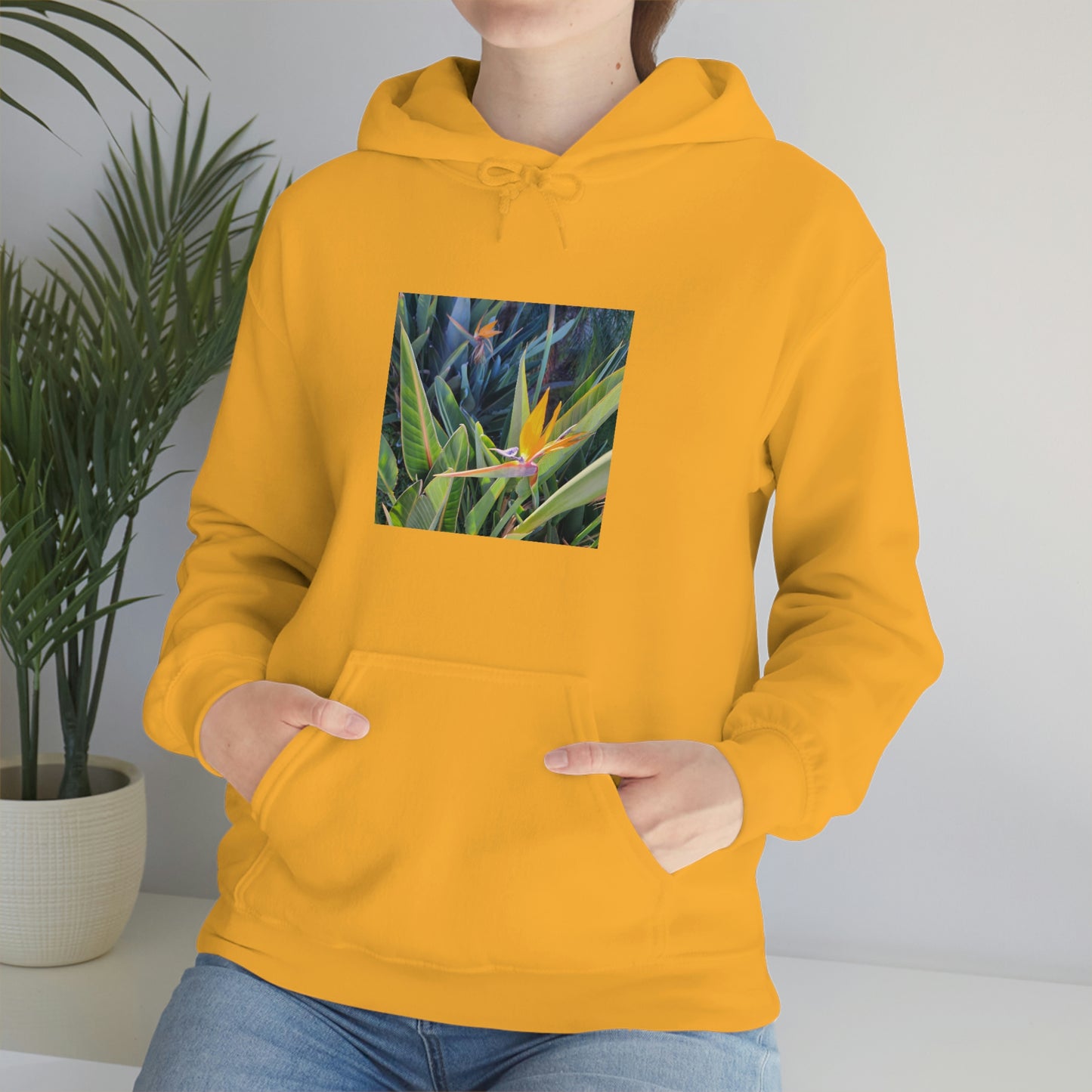 Island Style Bird of Paradise Unisex Heavy Blend™ Hooded Sweatshirt