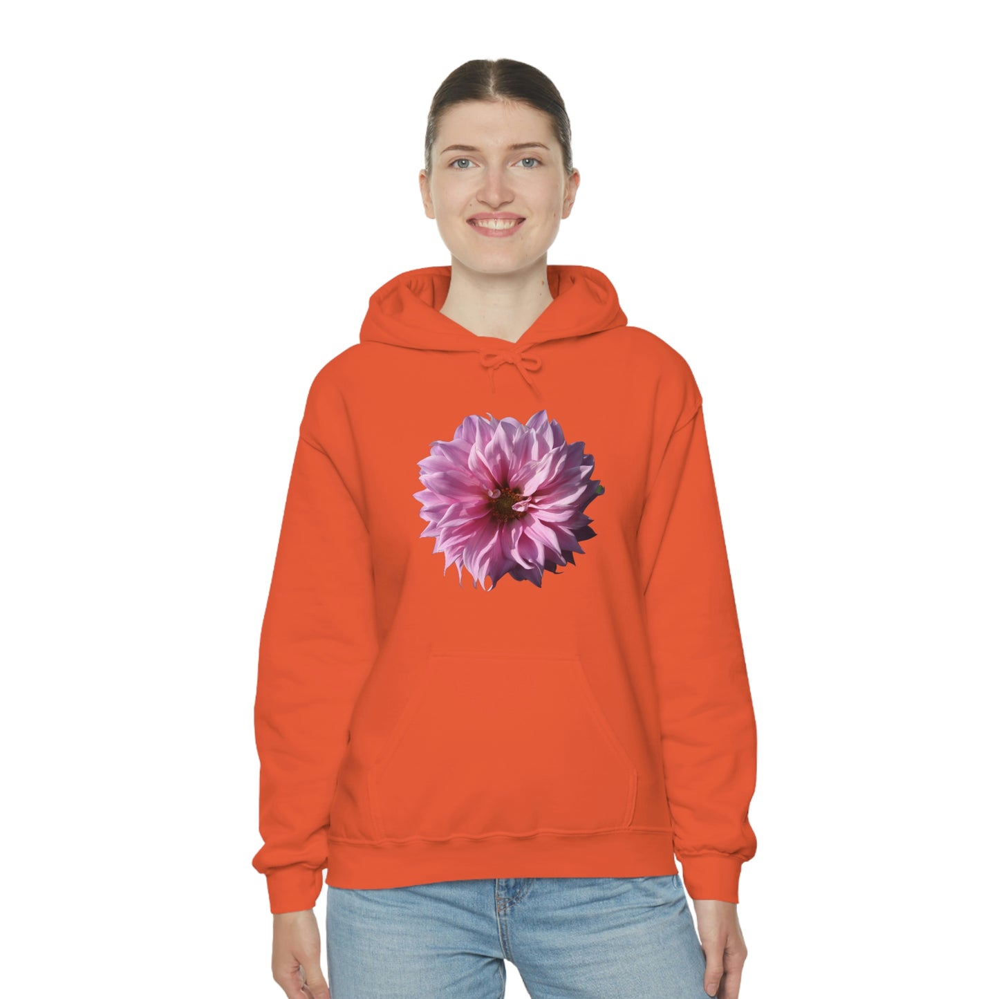 Floral Unisex Heavy Blend™ Hooded Sweatshirt