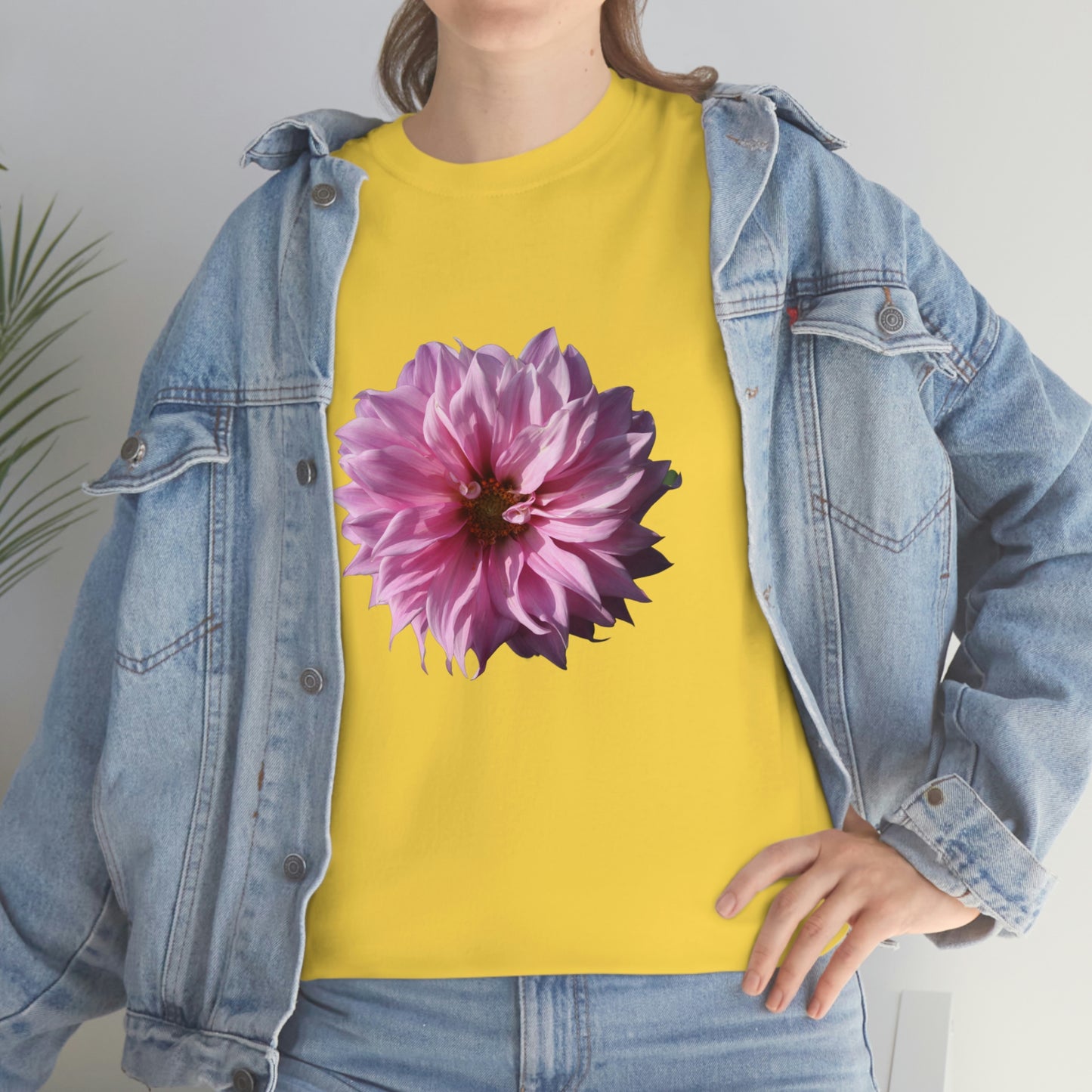 Floral Unisex Heavy Cotton Tee