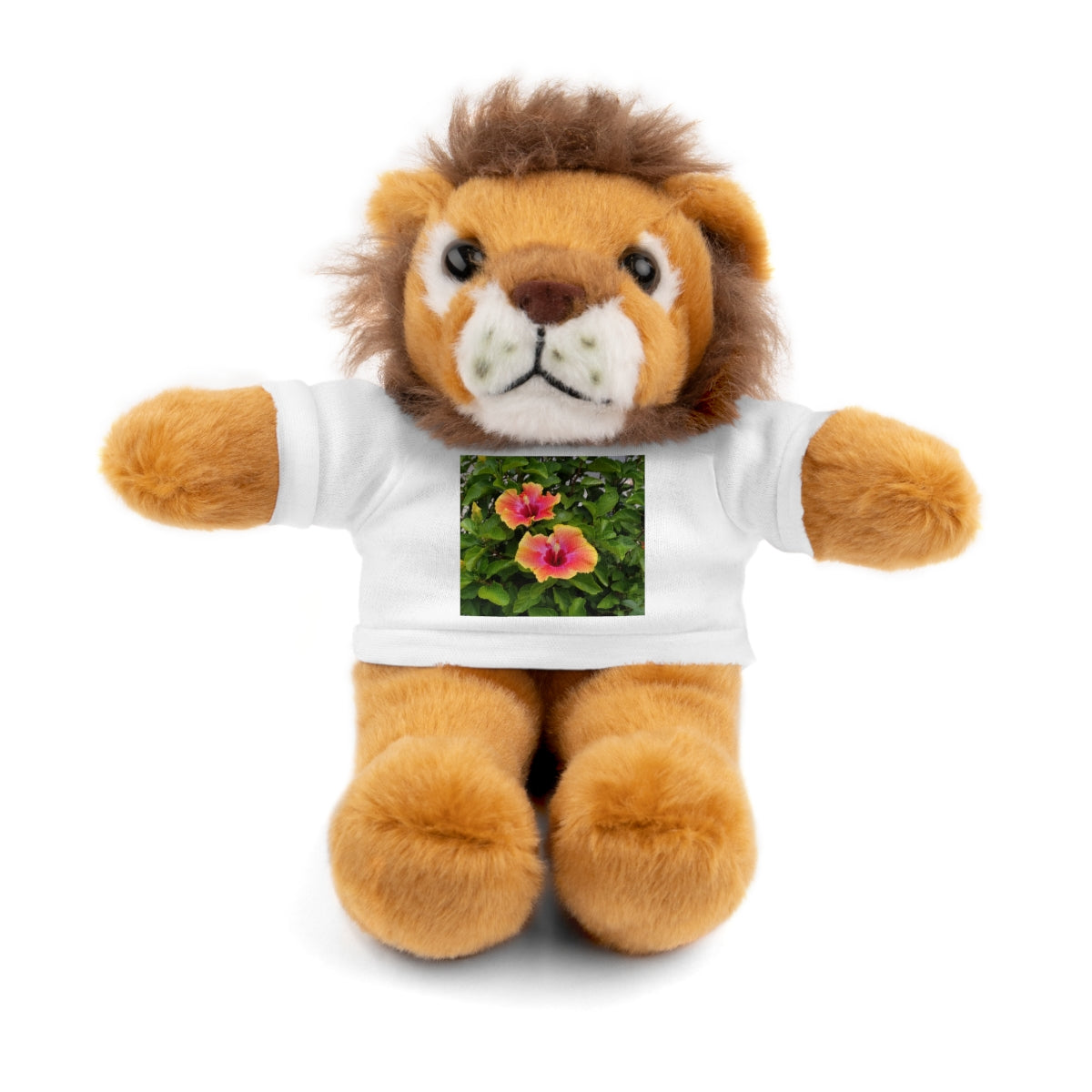 Island Style Hibiscus Stuffed Animals with Tee