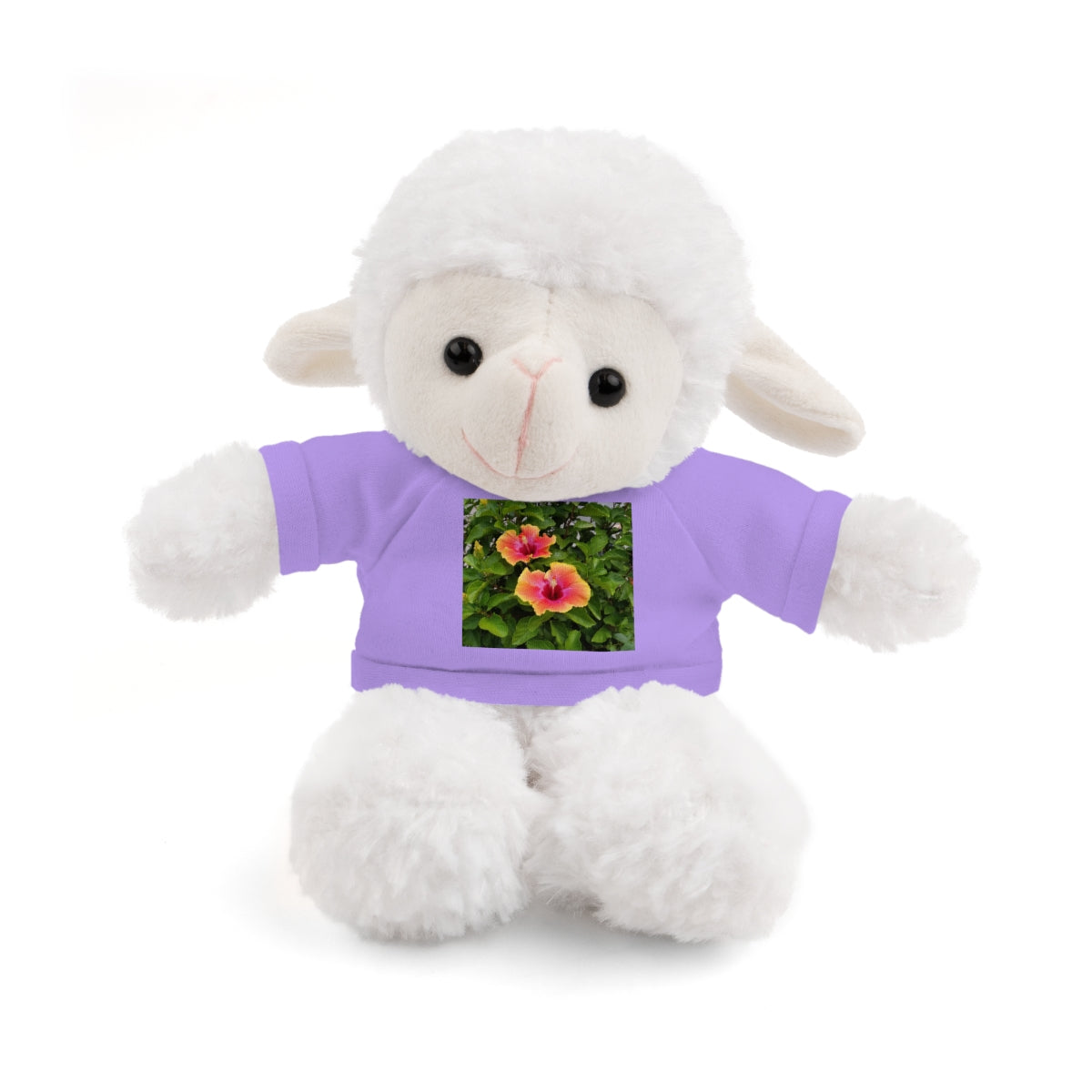 Island Style Hibiscus Stuffed Animals with Tee