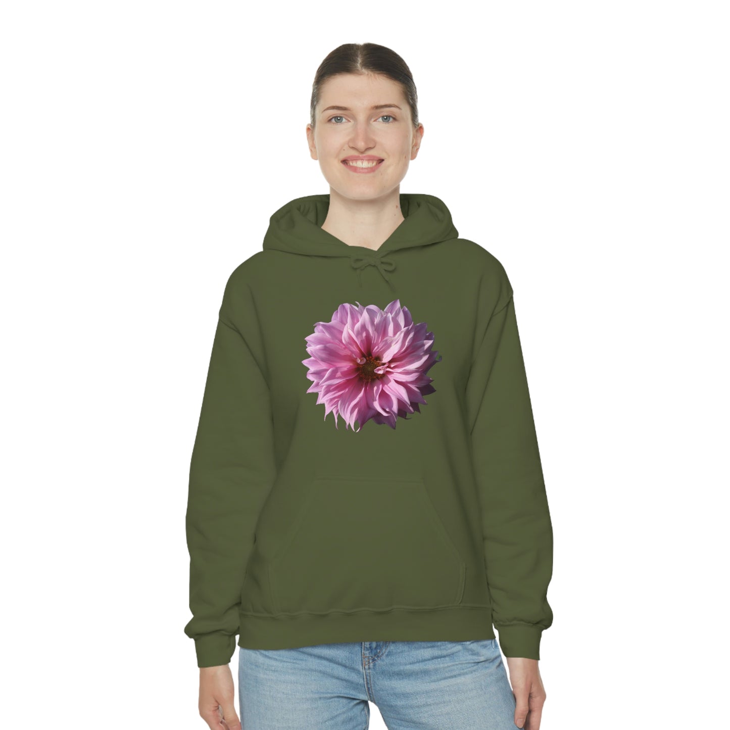 Floral Unisex Heavy Blend™ Hooded Sweatshirt