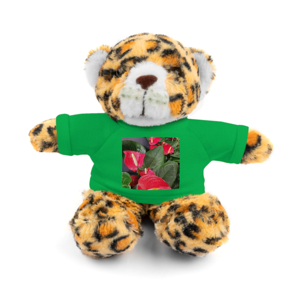 Island Style Anthurium  Stuffed Animals with Tee