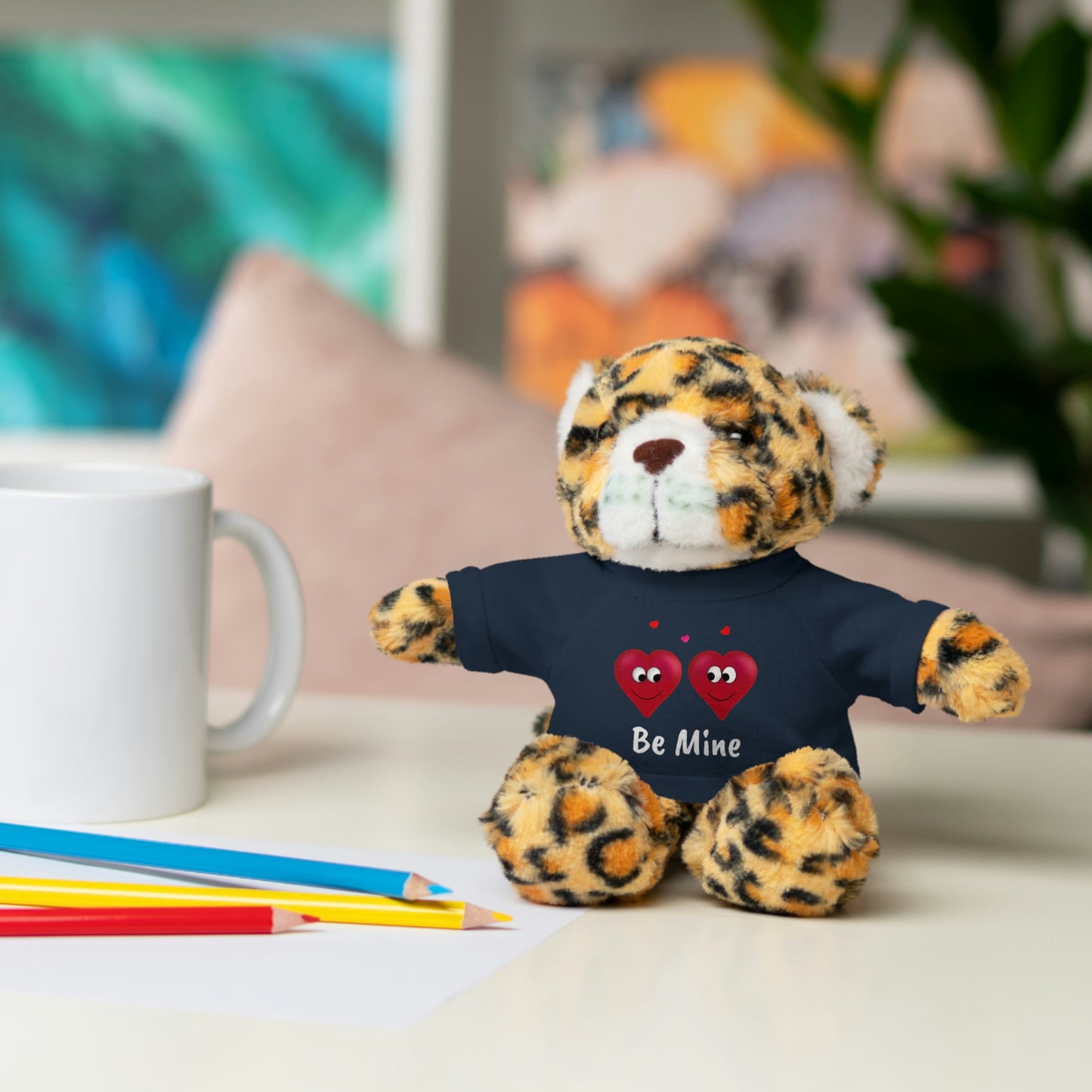 Valentine's "Be Mine" Stuffed Animals with Tee