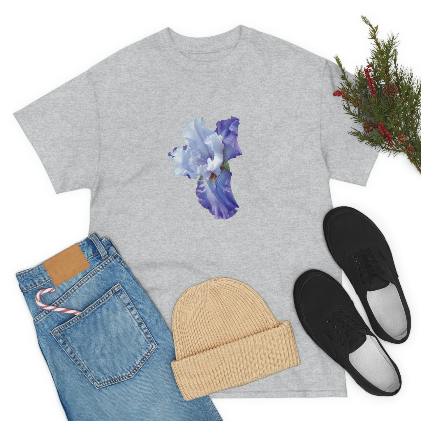 Floral Unisex Heavy Cotton Tee