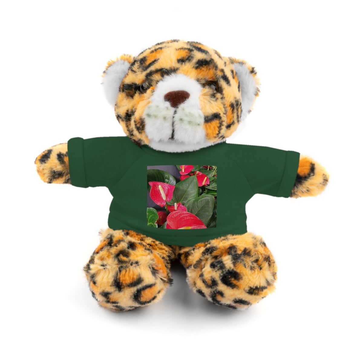 Island Style Anthurium  Stuffed Animals with Tee