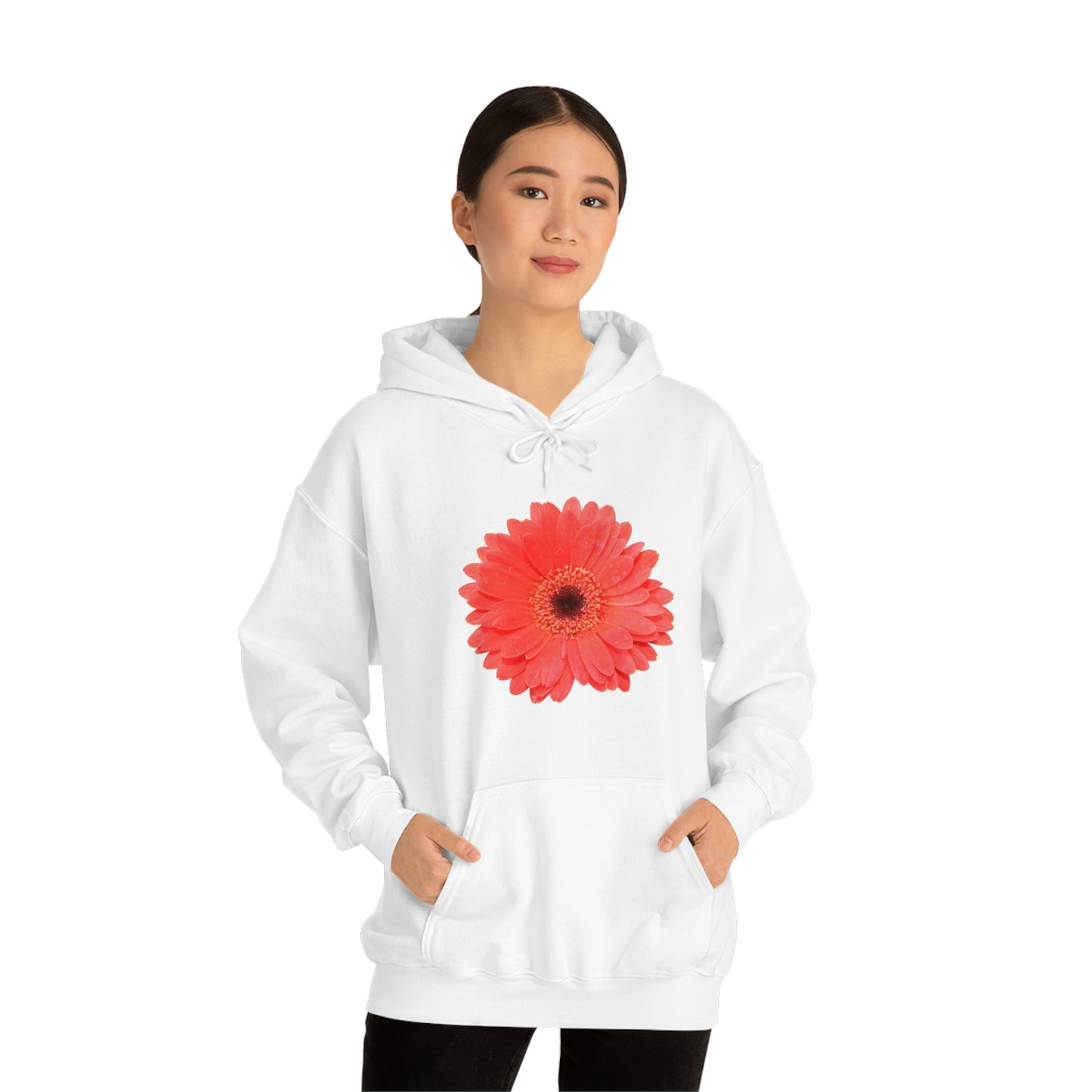 Floral Unisex Heavy Blend™ Hooded Sweatshirt