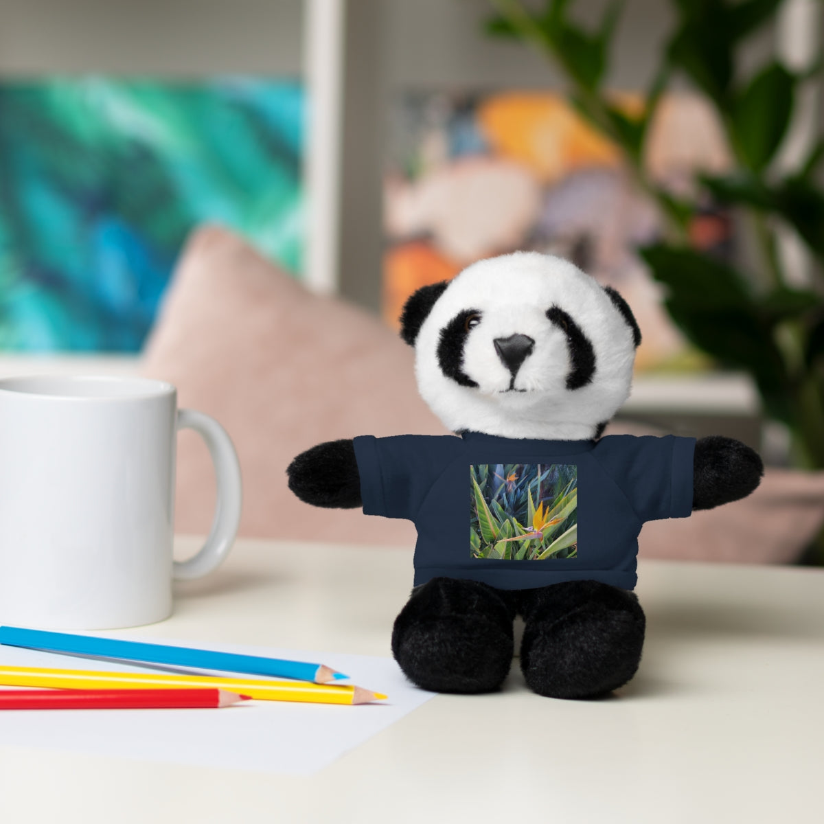 Island Style Bird of Paradise  Stuffed Animals with Tee