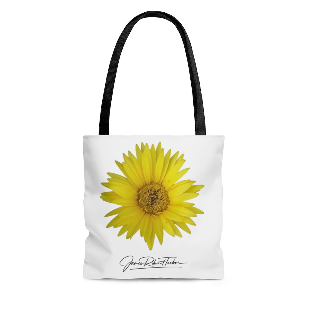 Exclusive Designer Tote Bag "Yellow Daisy Mum"