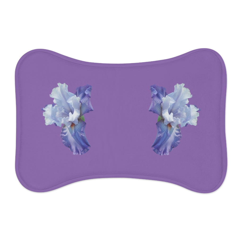 Floral "Iris" Pet Feeding Mats