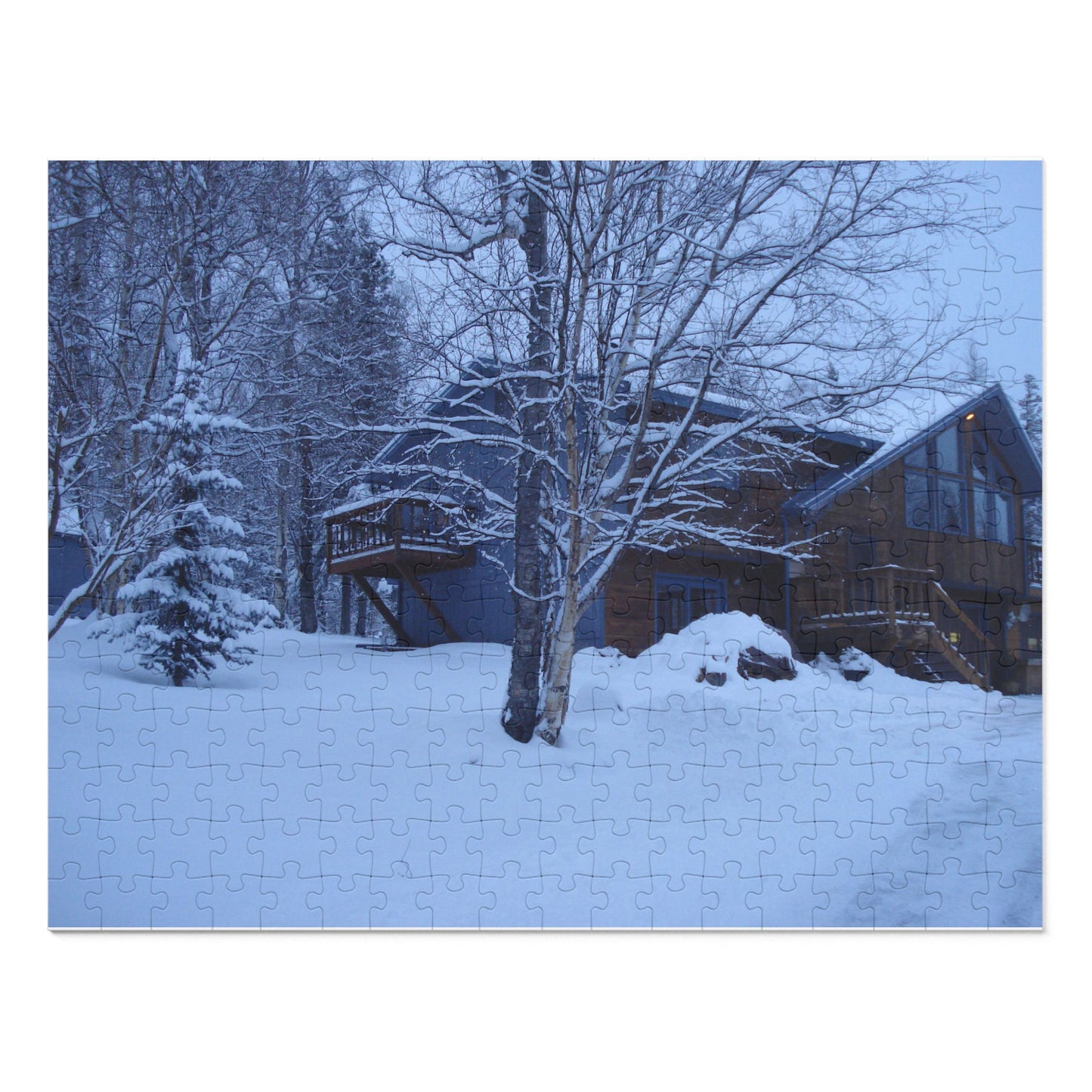 Snow House Jigsaw Puzzle (30, 110, 252, 500,1000-Piece)